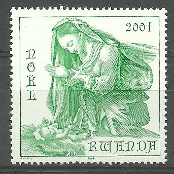 Znaczek Rwanda 1984 Mi 1291 Czyste **