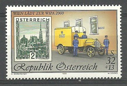 Znaczek Austria 1998 Mi 2270I Czyste **