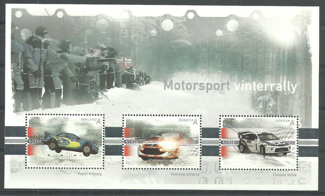 Znaczek Norwegia 2007 Mi bl 33 Czyste **