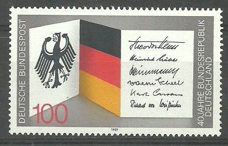 Znaczek Niemcy 1989 Mi 1421 Czyste **