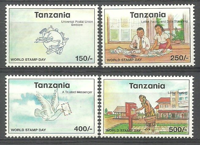 Znaczek Tanzania 1998 Mi 3069-3072 Czyste **
