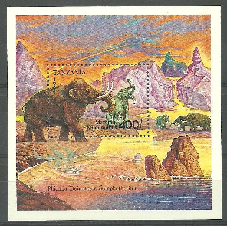 Znaczek Tanzania 1991 Mi bl 164 Czyste **