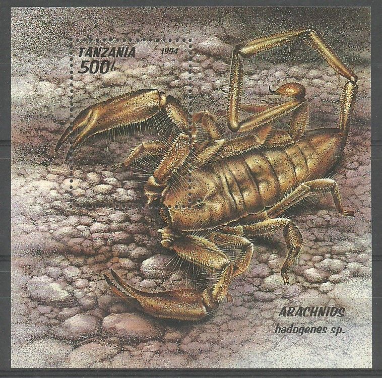 Znaczek Tanzania 1994 Mi bl 255 Czyste **