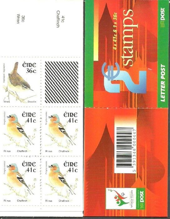 Znaczek Irlandia 2002 Mi mh 53 Czyste **