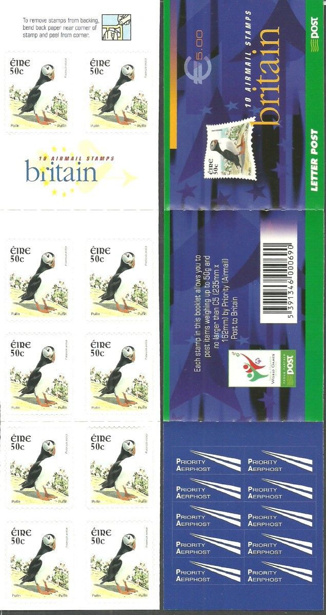 Znaczek Irlandia 2003 Mi mh 1478 Czyste **