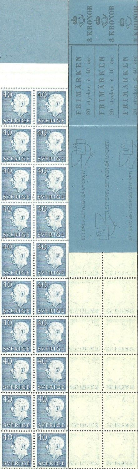 Znaczek Szwecja 1964 Mi mh 522D Czyste **