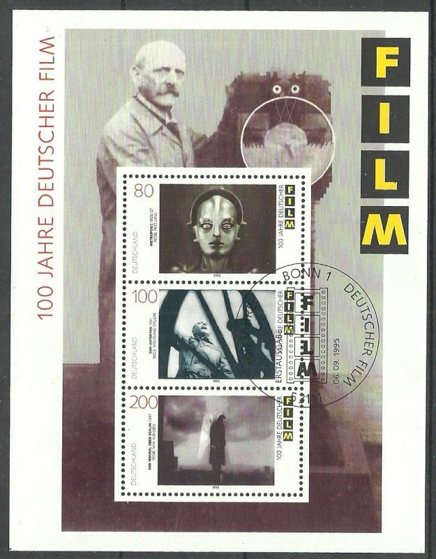 Znaczek Niemcy 1995 Mi abo bl 33 Stemplowane