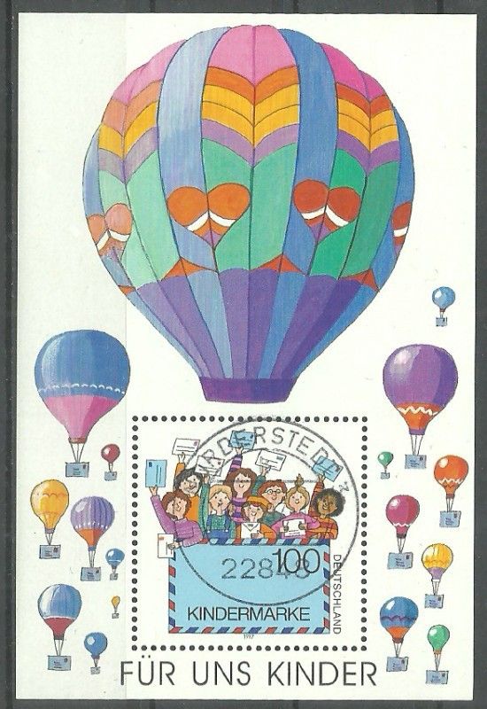 Znaczek Niemcy 1997 Mi abo bl 40 Stemplowane