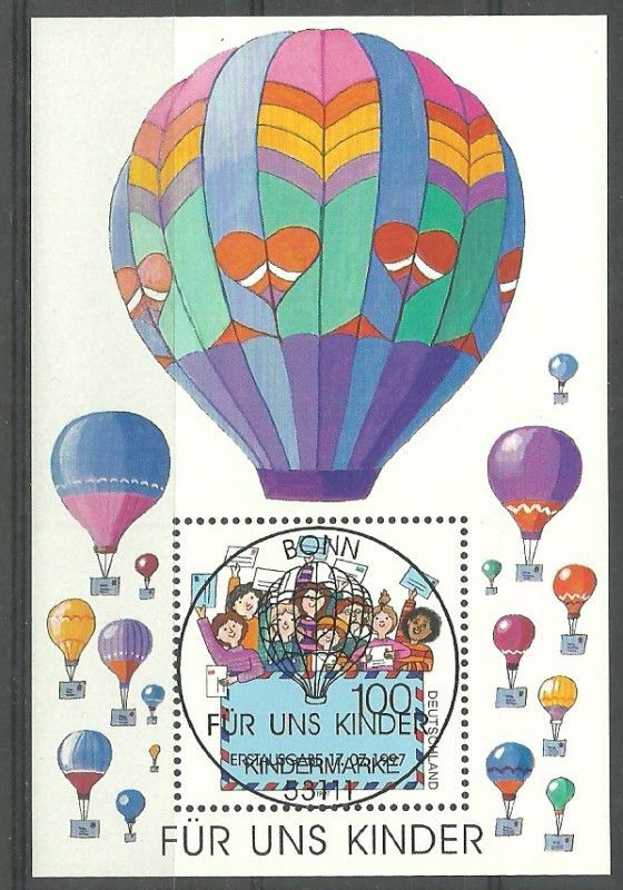 Znaczek Niemcy 1997 Mi abo bl 40 Stemplowane
