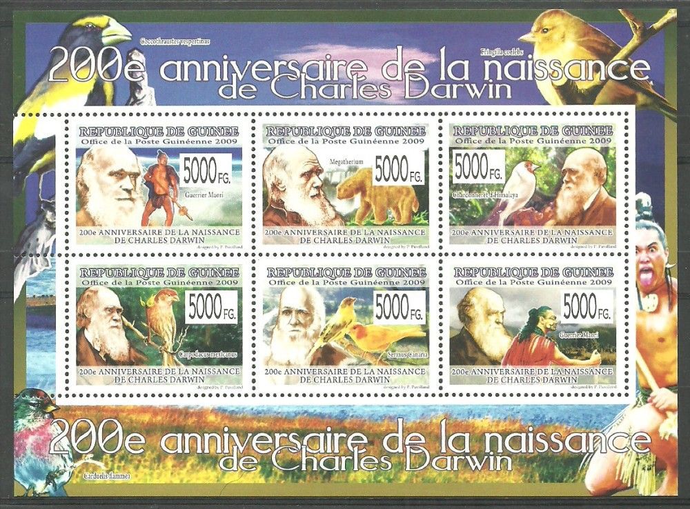 Znaczek Gwinea 2009 Mi ark 6587-6592 Czyste **
