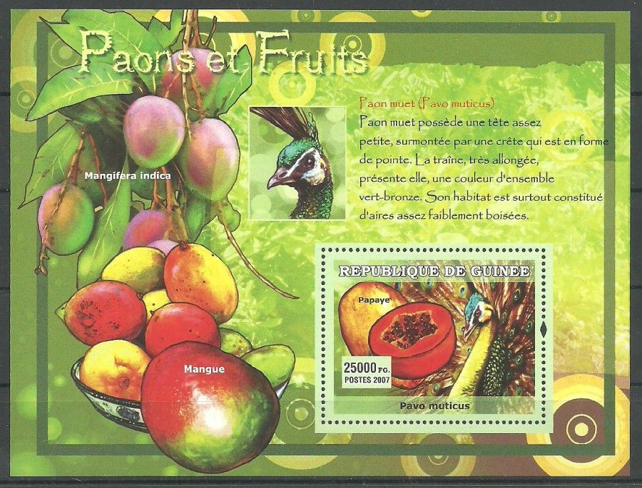 Znaczek Gwinea 2007 Mi bl 1198 Czyste **