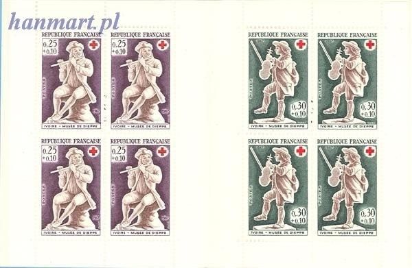 Znaczek Francja 1967 Mi mh 1607-1608 Czyste **