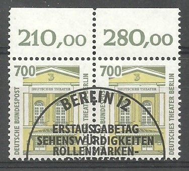 Znaczek Niemcy 1993 Mi 1691 Stemplowane