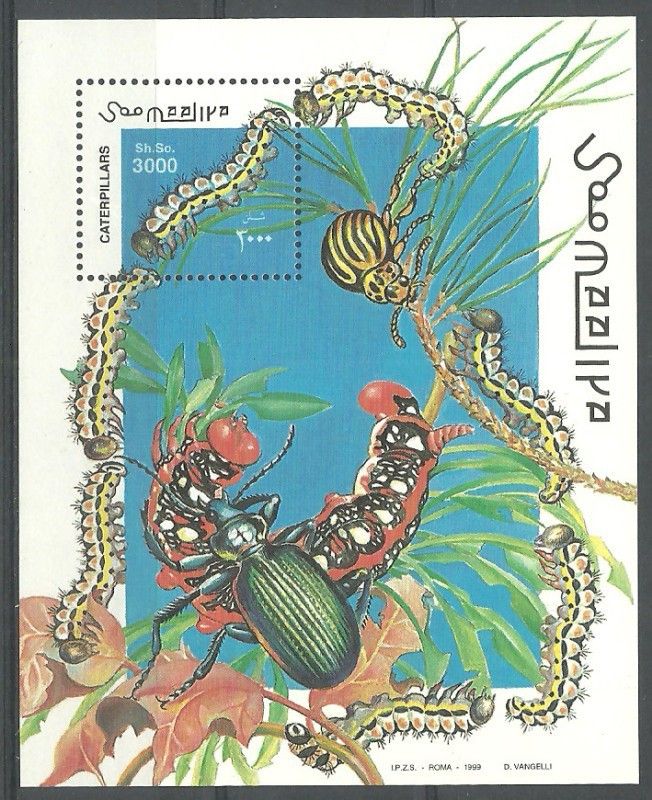 Znaczek Somalia 1999 Mi bl 61 Czyste **