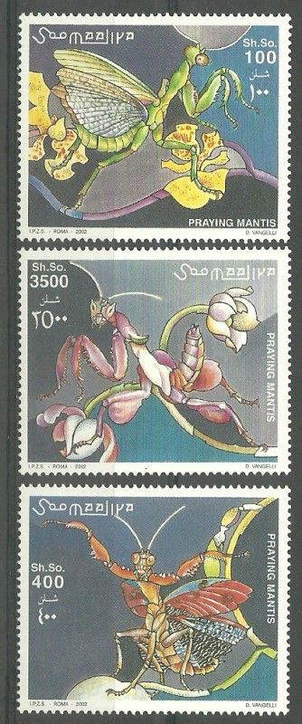 Znaczek Somalia 2002 Mi 972-974 Czyste **
