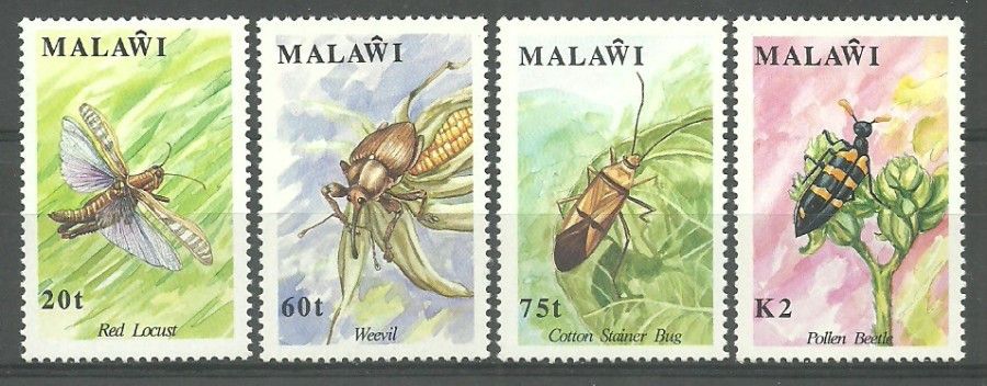 Znaczek Malawi 1991 Mi 573-576 Czyste **