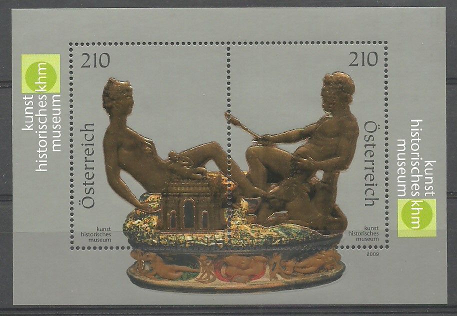 Znaczek Austria 2009 Mi bl 48 Czyste **