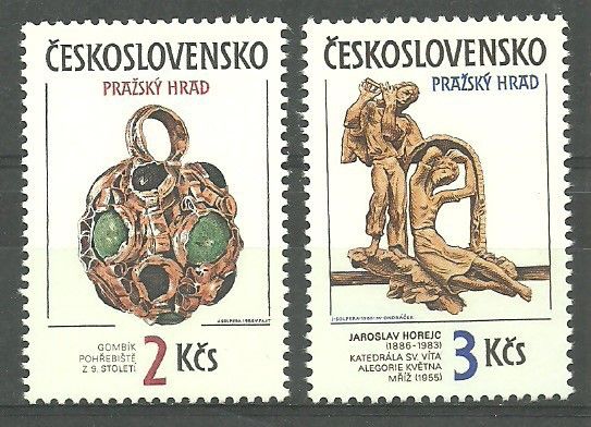 Znaczek Czechosłowacja 1986 Mi 2865-2866 Czyste **