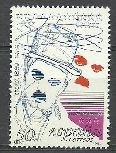Znaczek Hiszpania 1989 Mi 2903 Czyste **
