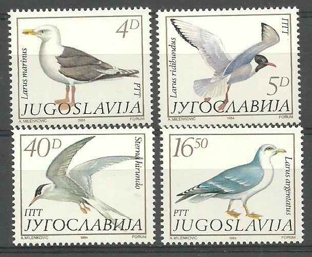 Znaczek Jugosławia 1984 Mi 2055-2058 Czyste **