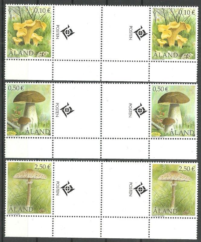 Znaczek Wyspy Alandzkie 2003 Mi 214-216 Czyste **