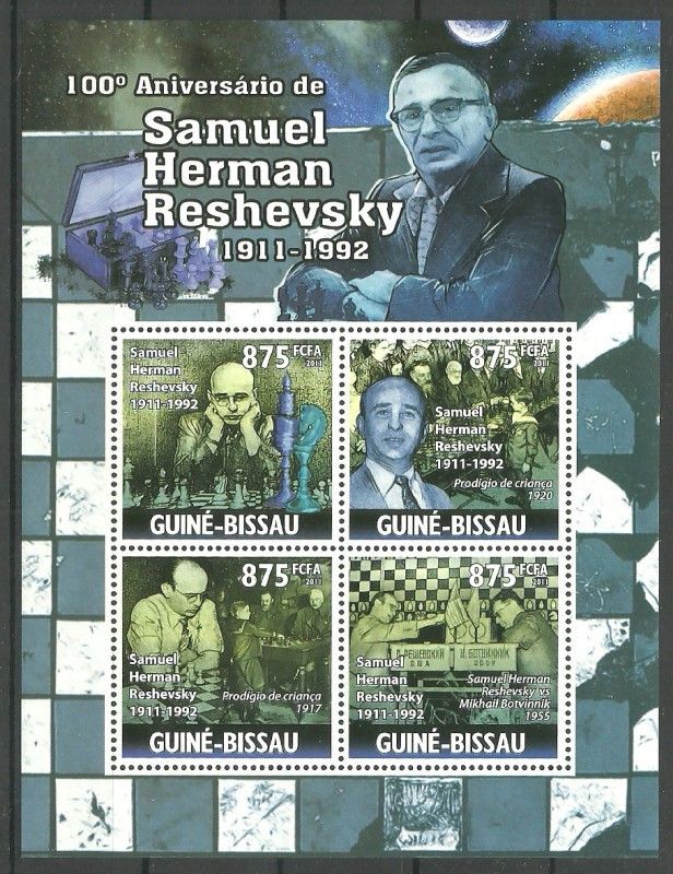Znaczek Gwinea Bissau 2011 Mi ark 5288-5291 Czyste **