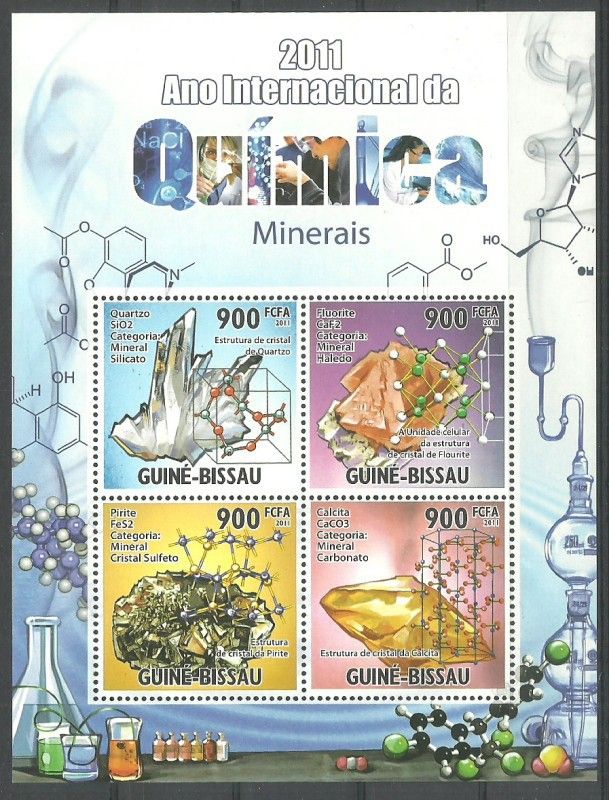 Znaczek Gwinea Bissau 2011 Mi ark 5303-5306 Czyste **