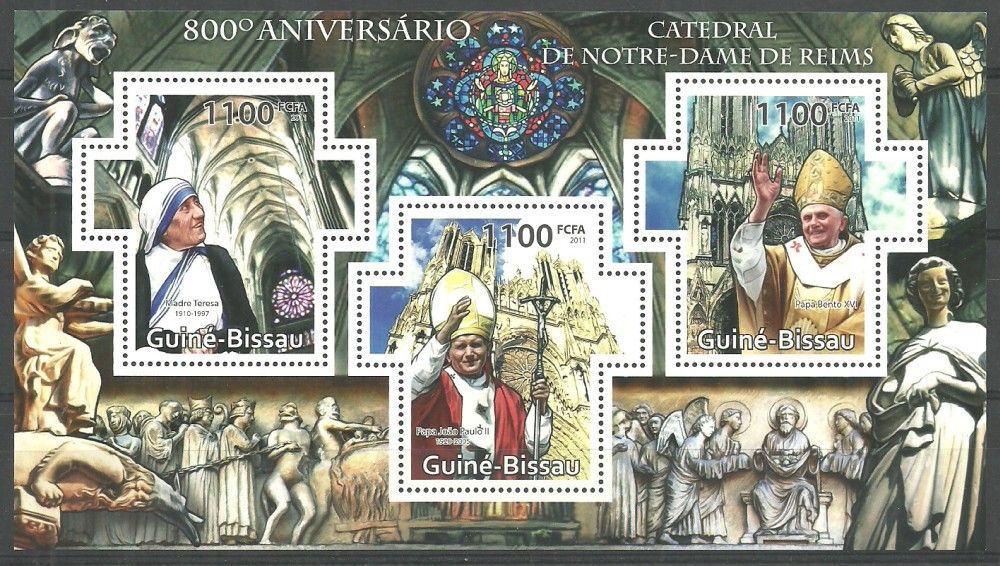 Znaczek Gwinea Bissau 2011 Mi ark 5459-5461 Czyste **