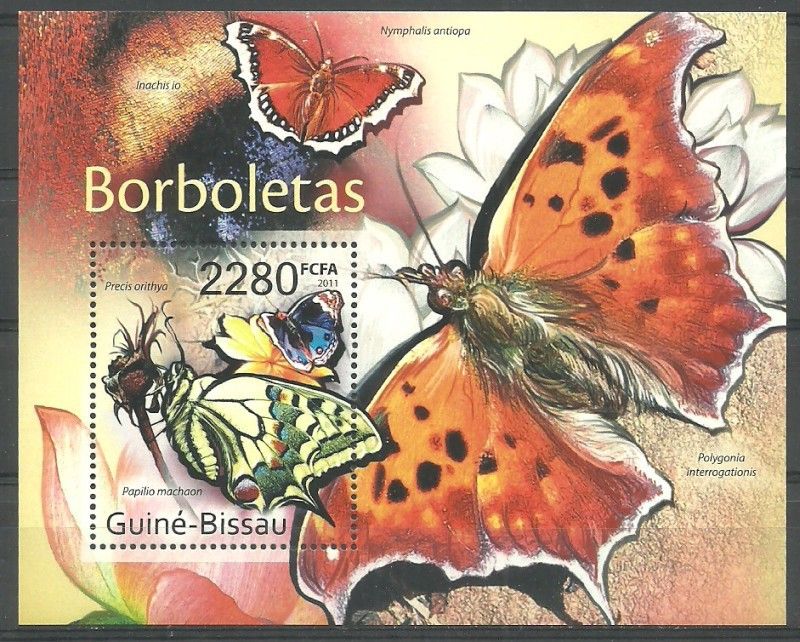 Znaczek Gwinea Bissau 2011 Mi bl 932 Czyste **