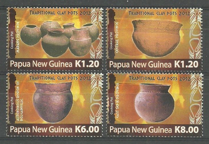 Znaczek Papua Nowa Gwinea 2012 Mi 1784-1787 Czyste **