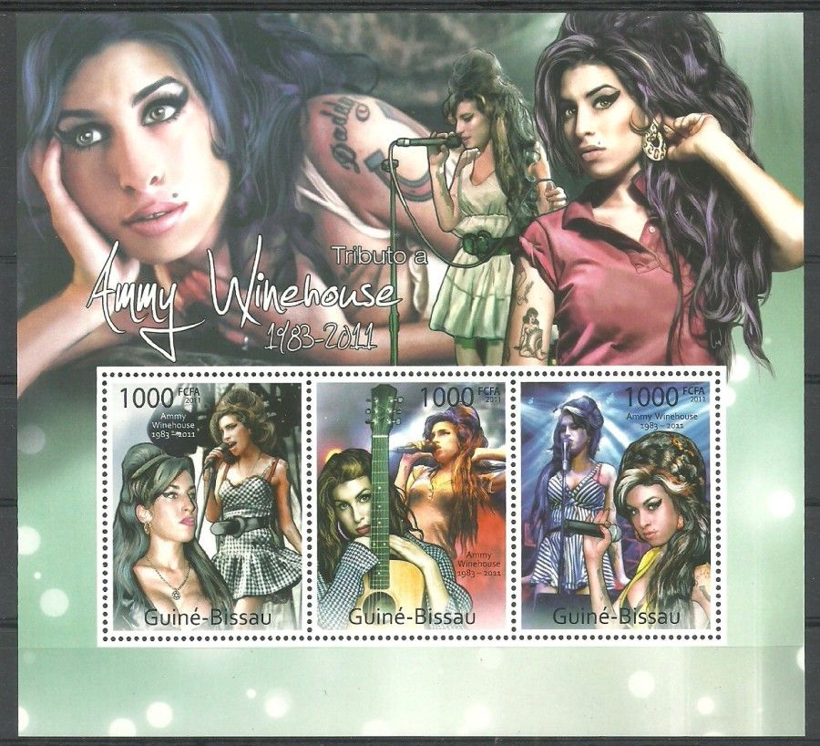 Znaczek Gwinea Bissau 2011 Mi ark 5685-5687 Czyste **