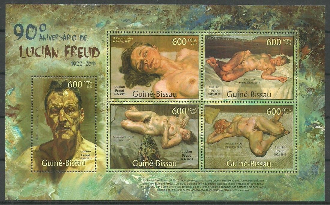 Znaczek Gwinea Bissau 2012 Mi ark 5822-5826 Czyste **