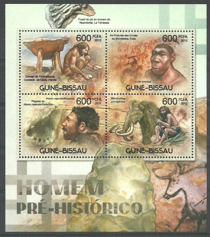 Znaczek Gwinea Bissau 2012 Mi ark 5977-5980 Czyste **