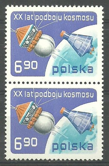 Znaczek Polska 1977 Mi 2539 Fi 2392 Czyste **