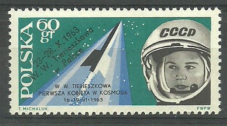 Znaczek Polska 1963 Mi 1435 err Fi 1287 B2 Czyste **