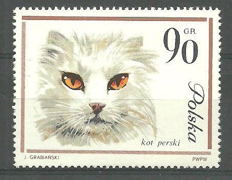 Znaczek Polska 1964 Mi 1479 err Fi 1331 B1a Czyste **