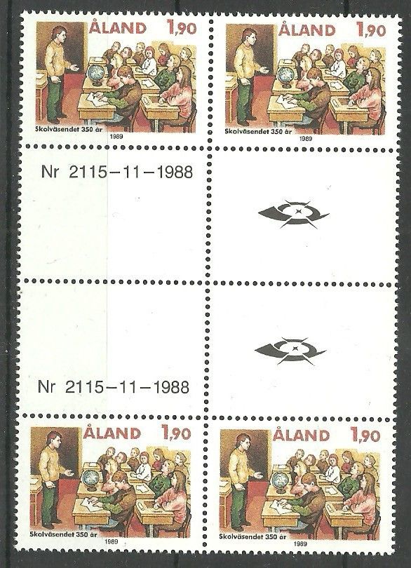 Znaczek Wyspy Alandzkie 1989 Mi 36 Czyste **