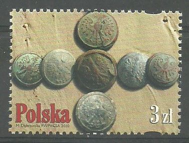Znaczek Polska 2010 Mi 4481 Fi 4331 Czyste **