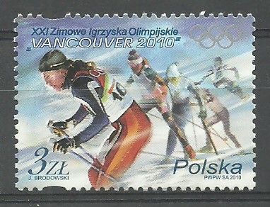 Znaczek Polska 2010 Mi 4466 Fi 4316 Czyste **