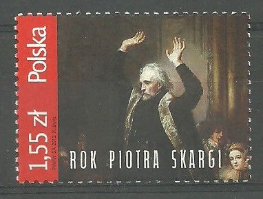 Znaczek Polska 2012 Mi 4584 Fi 4434 Czyste **