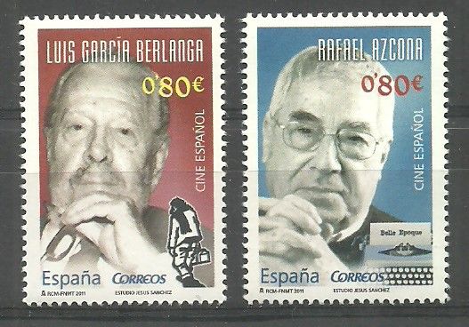 Znaczek Hiszpania 2011 Mi 4617-4618 Czyste **