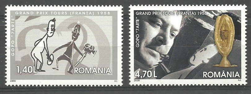 Znaczek Rumunia 2008 Mi 6309-6310 Czyste **