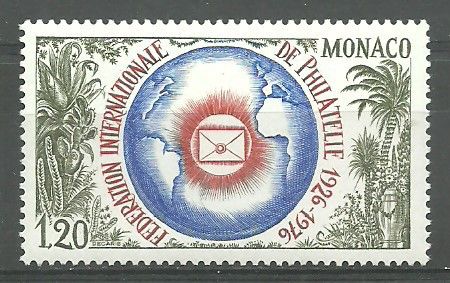 Znaczek Monako 1976 Mi 1222 Czyste **