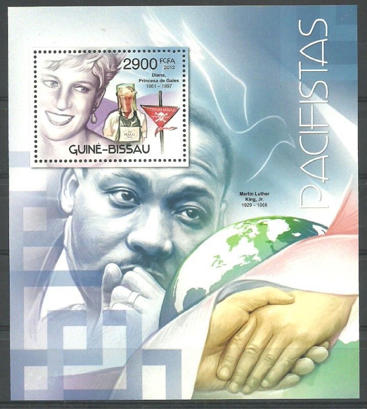 Znaczek Gwinea Bissau 2012 Mi bl 1069 Czyste **