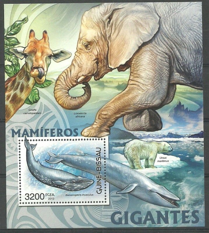 Znaczek Gwinea Bissau 2012 Mi bl 1076 Czyste **
