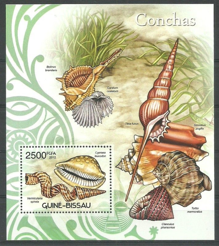 Znaczek Gwinea Bissau 2012 Mi bl 1077 Czyste **