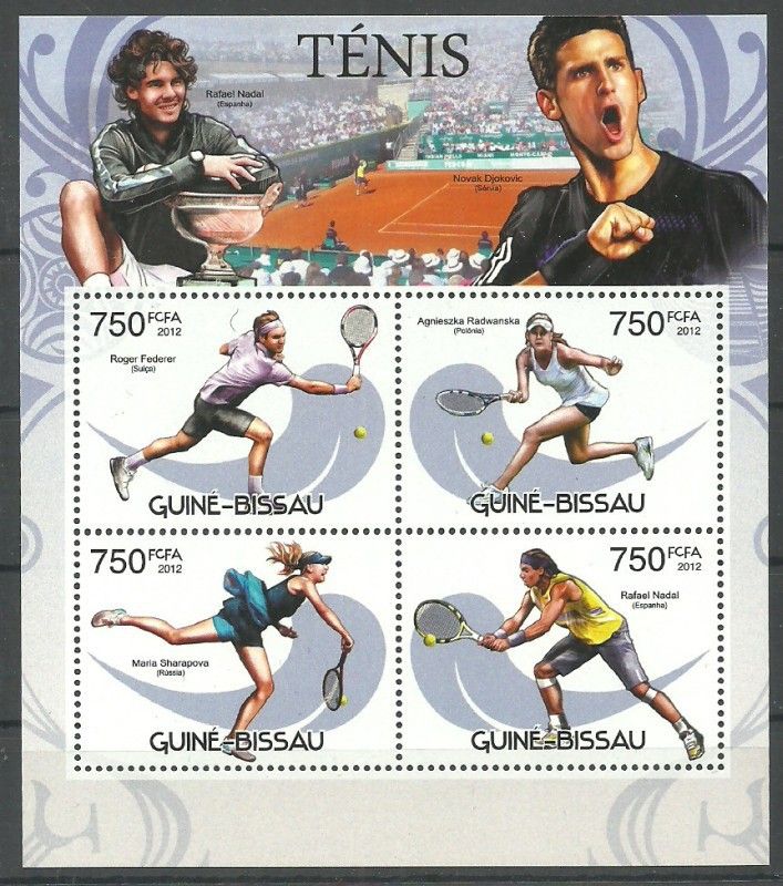 Znaczek Gwinea Bissau 2012 Mi ark 6111-6114 Czyste **