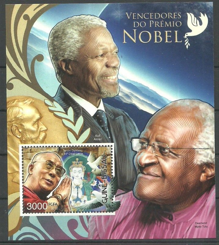 Znaczek Gwinea Bissau 2012 Mi bl 1083 Czyste **