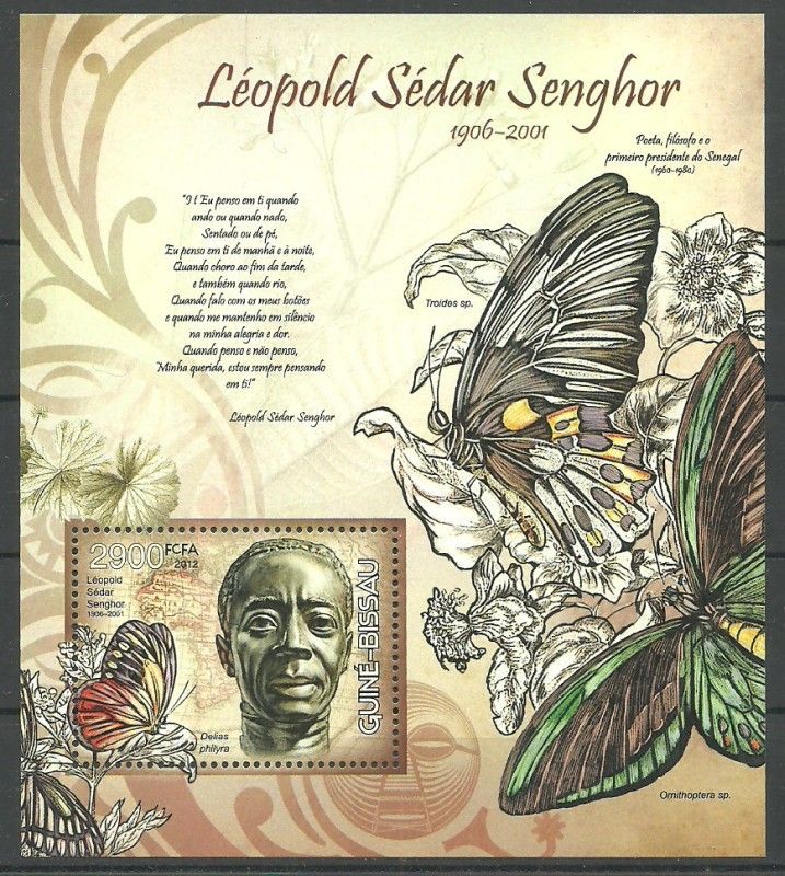 Znaczek Gwinea Bissau 2012 Mi bl 1085 Czyste **