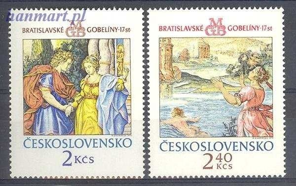 Znaczek Czechosłowacja 1974 Mi 2214-2215 Czyste **